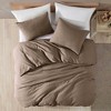 Riverbrook Home King Logan Duvet Covers Brown - 3 of 4