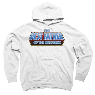 Adult Design By Humans The Best Father of the Universe By Melonseta Pullover Hoodie