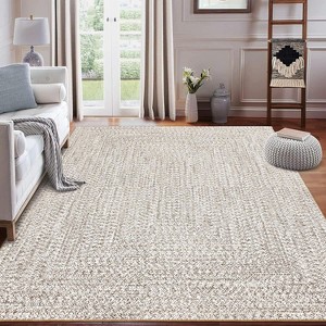 Acekool 5x7 Washable Braided Rug – Thin Non-Slip Floor Mat for Kitchen, Bedroom & Living Room - 1 of 4