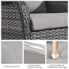 Gymojoy Outdoor Patio Chair with Table High Back Club Chair - 3 of 4