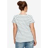 ellos Plus Size Rounded V-Neck Tee - 3 of 4
