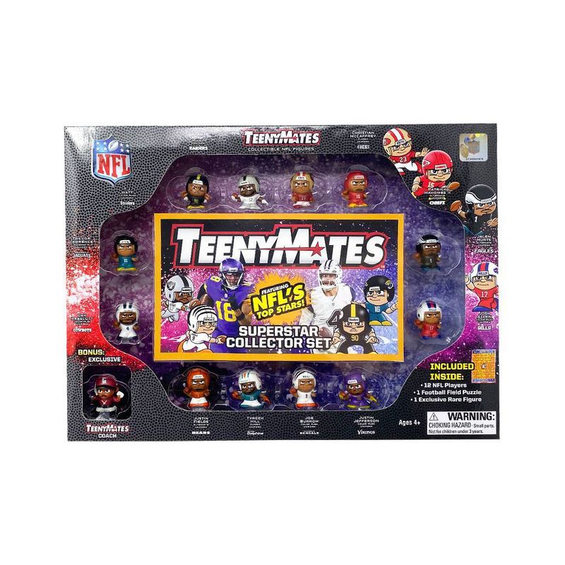 NFL Teenymates Football S12 Gift Set, 1 of 4