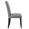 Modway Parcel Dining Upholstered Fabric Side Chair - 3 of 4