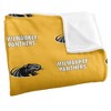 University Of Wisconsin Milwaukee Logo Pattern Silky 50x60 Blanket, 1 Sided - 3 of 4
