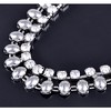 Anna-Kaci Women's Double Row Crystal Waist Chain with Adjustable Extender - Silver - 2 of 4