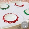 Big Dot of Happiness Merry Little Christmas Tree - Red Truck Christmas Party Round Table Decorations - Paper Chargers - Place Setting For 12 - 2 of 4