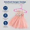 SereneLife Non-Slip Plastic Kids Hangers - 3 of 4