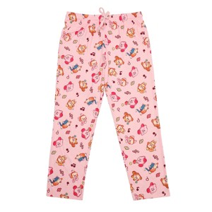Kirby Pink Adult Womens Sleep Pants - Cozy Nightwear for Gamers - 1 of 3