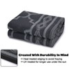 Outdoor Rug Patio Waterproof, Foldable Reversible Outdoor Plastic Straw Rug Trellis Mat for Camper Outside Carpet - 2 of 4