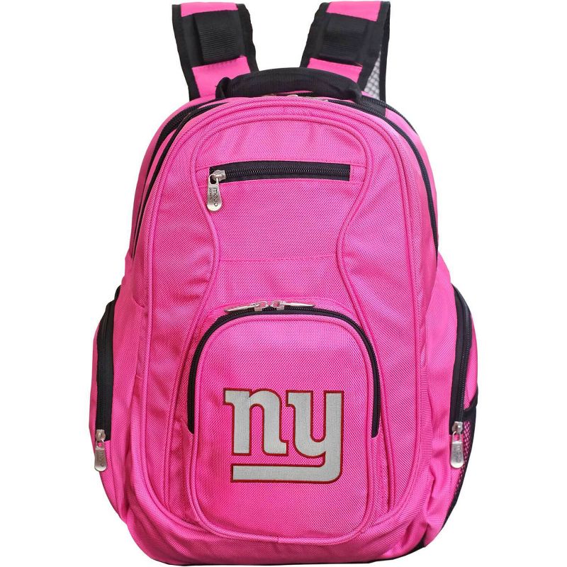 NFL New York Giants Premium 19&#34; Laptop Backpack - Pink, 1 of 2