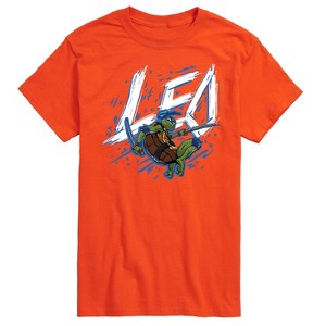 Men's - Teenage Mutant Ninja Turtles Mutant Mayhem - Sketch Leo Short Sleeve Graphic T-Shirt - 1 of 4