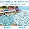 Outdoor Rugs, Waterproof Floor Mat for Patio, Plastic Reversible Outside Rug Portable Straw Rug for Camping Tent RV & Balcony - 2 of 4