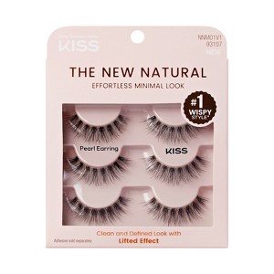 KISS Products False Eyelashes - No. 01 - 3pr - 1 of 4