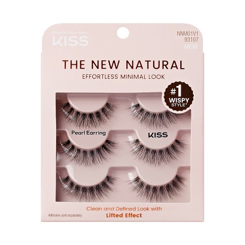 KISS Products False Eyelashes - No. 01 - 3pr - image 1 of 4