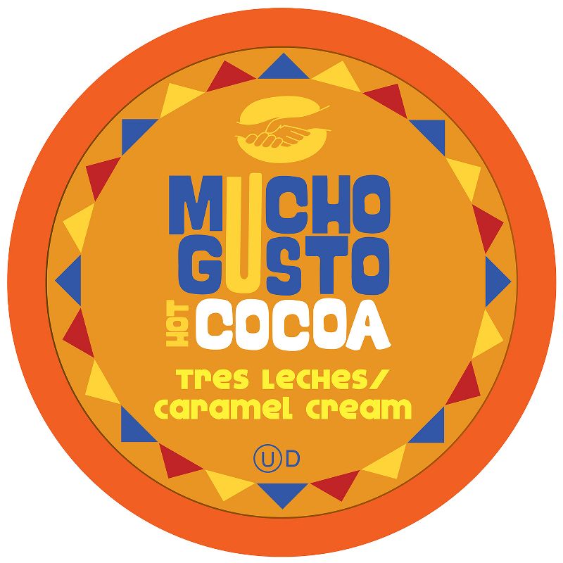 Mucho Gusto Hot Cocoa Pods, Keurig K Cup 2.0 compatible, Tres Leches Caramel  40 Count, 1 of 6