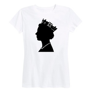 Women's - Instant Message - Queen Silhouette Short Sleeve Graphic T-Shirt - 1 of 4