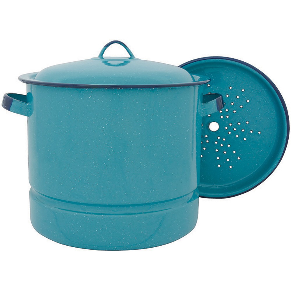 Cinsa 15qt Steamer Pot Turquoise