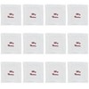 Saro Lifestyle Merry Christmas Embroidered Cocktail Napkins (Set of 12) - 3 of 4