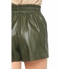 Women's Katy Vegan Leather Shorts - entro - 4 of 4