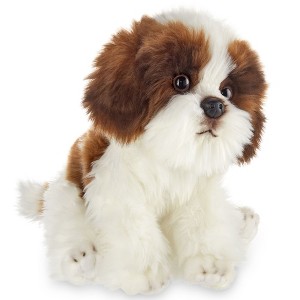 Bearington Bearington Collection Bentley The Shih Tzu Stuffed Animal, 13 Inches Stuffed Dog - 1 of 4