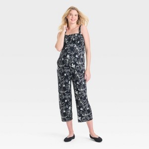 Smocked Maternity Jumpsuit - Isabel Maternity by Ingrid & Isabel™ - 1 of 3