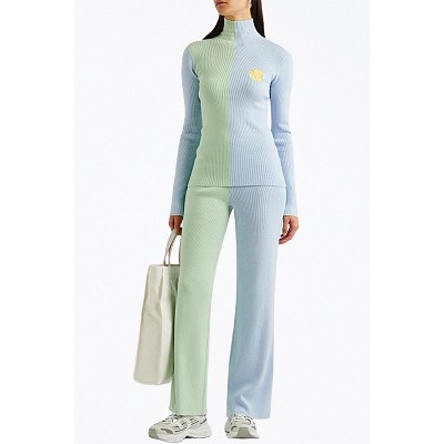 Women's AWA RIBBED-KNIT TURTLENECK TOP - HELMSTEDT