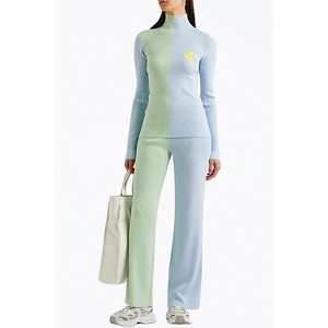 Women's AWA RIBBED-KNIT TURTLENECK TOP - HELMSTEDT - 1 of 4