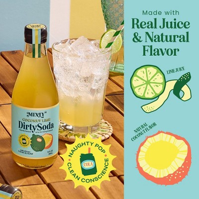 Mixly Coconut Lime Dirty Soda Syrup - 12 fl oz