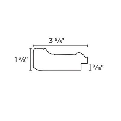 11x14 Silver Distressed Wood Floating Wall Frame