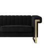CAVINAS Couches for Living Room 83" Sofa Upholstered 3-Seat Couch Soft Sponges Comfy Sofa with Gold Accents - 3 of 4