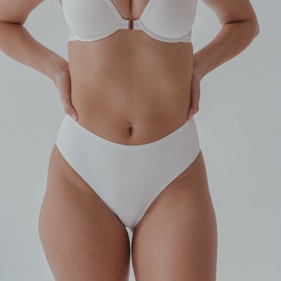 Wherewithal Women's EveryWhere Seamless Cheeky Brief White