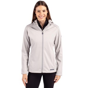 Cutter & Buck Evoke Eco Softshell Recycled Full Zip Womens Jacket - 1 of 2