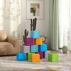 Runesay Contemporary Colorful 12 Piece Soft Play Blocks Soft Foam Toy Blocks Compliant - 3 of 4