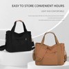 Generic Canvas Crossbody Tote Bag for Women Laptop Work Handbag Shoulder Messenger Bag - 4 of 4