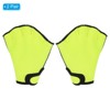 Unique Bargains Swimming Diving Training Resistance Webbed Aquatic Fins 2 Pairs - 3 of 4