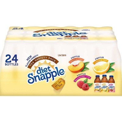 Snapple Diet Peach Tea, 20-Ounce Bottles (Pack of 24)