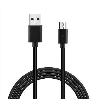 Reiko 3.3ft PVC Material 8 Pin USB 2.0 Data Cable in Black and Simple Packaging