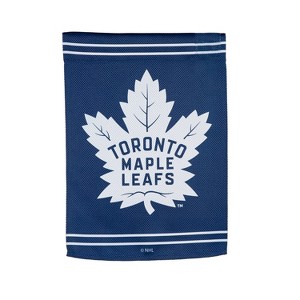 Embossed Suede Flag, GDN Size, Toronto Maple Leafs - 1 of 4