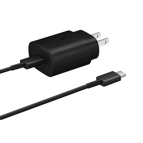 Samsung 25W USB-C Super Fast Charging Wall Charger with USB C to C Cable - Bulk Packing - image 1 of 3