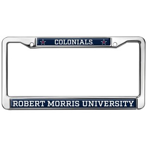 Robert Morris University Mascot Full Size Standard License Plate Metal Frame - 1 of 4