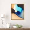 Amanti Art Interlocking Colors VIII by Alonzo Saunders Framed Canvas Wall Art Print - 4 of 4