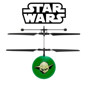 World Tech Toys Star Wars Yoda IR UFO Ball Helicopter - 1 of 4