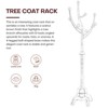 Bekrvio Heavy Duty Freestanding Coat Rack - Sturdy Round Base, Coat Tree Stand for Jacket, Hat - Entryway/Bedroom - 4 of 4