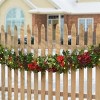 9' Prelit LED Decorated Vienna Waltz Garland Warm White Lights - National Tree Company - 2 of 4