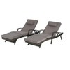 PAGED Outdoor Lounge Chairs Set of 2 with Cushions,Wicker Outdoor Chaise Lounge with Foldable Design for Patio,Beach,Yard - 4 of 4