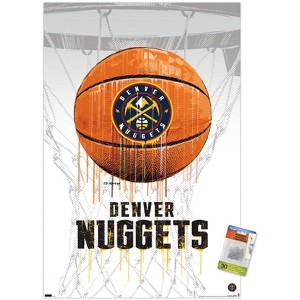 Trends International NBA Denver Nuggets - Drip Basketball 21 Unframed Wall Poster Prints - 1 of 4