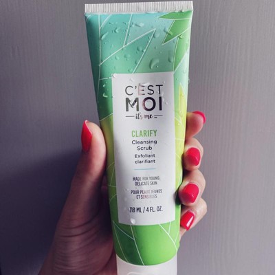 C'est Moi Clarify Facial Cleansing Scrub - 4 Fl Oz : Target