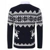 Men's Christmas Sweater Pullover Knitted Long Sleeve Ugly Soft Knitted Sweaters - 3 of 4