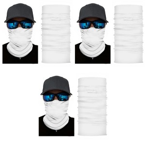 3 Pack Neck Gaiters Lightweight and Breathable Face and Neck Covers - 1 of 4