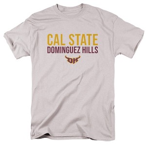 Men's California State University Dominguez Hills Official Stacked T-Shirt - 1 of 4